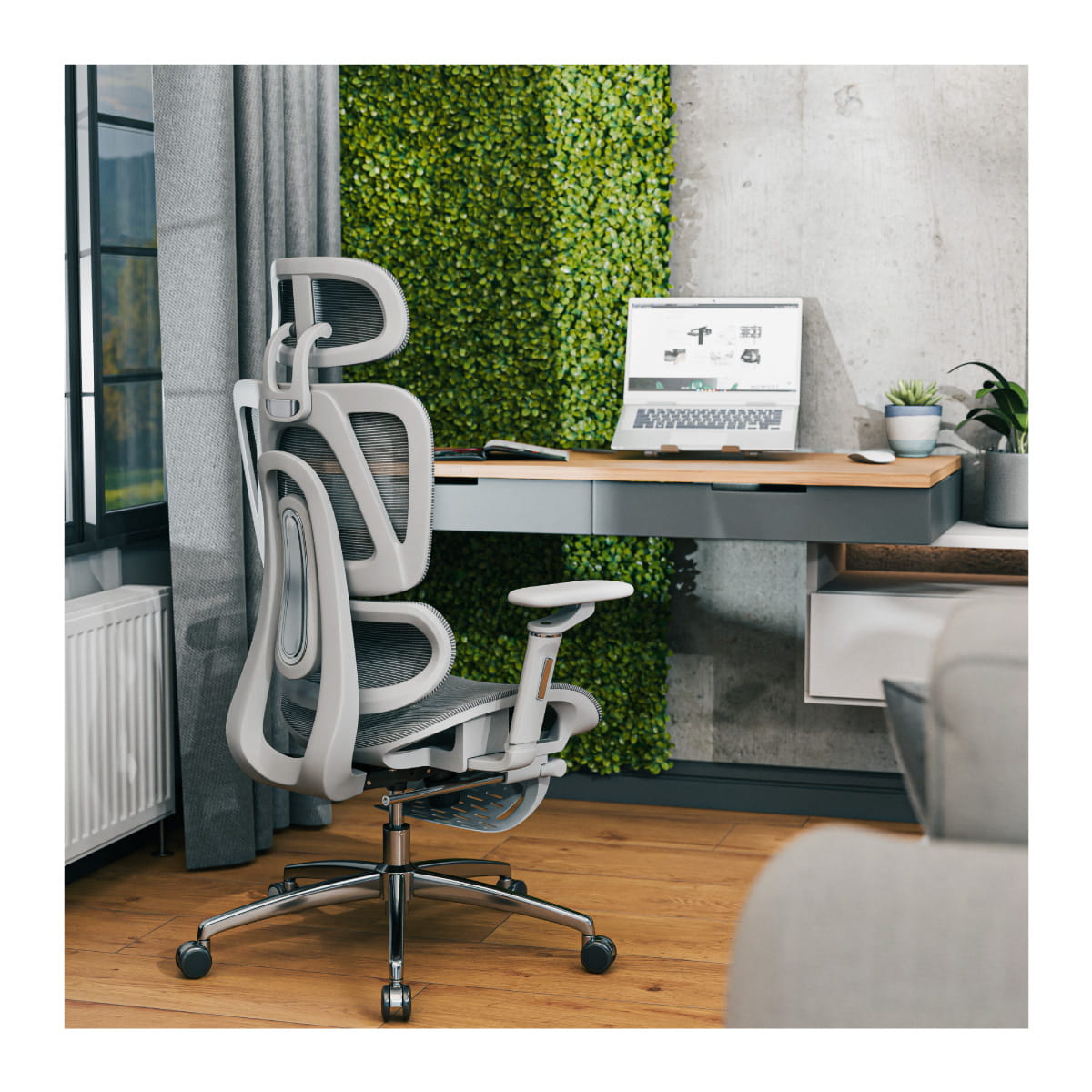 Fotel ergonomiczny Mark Adler Expert 7.9 Grey