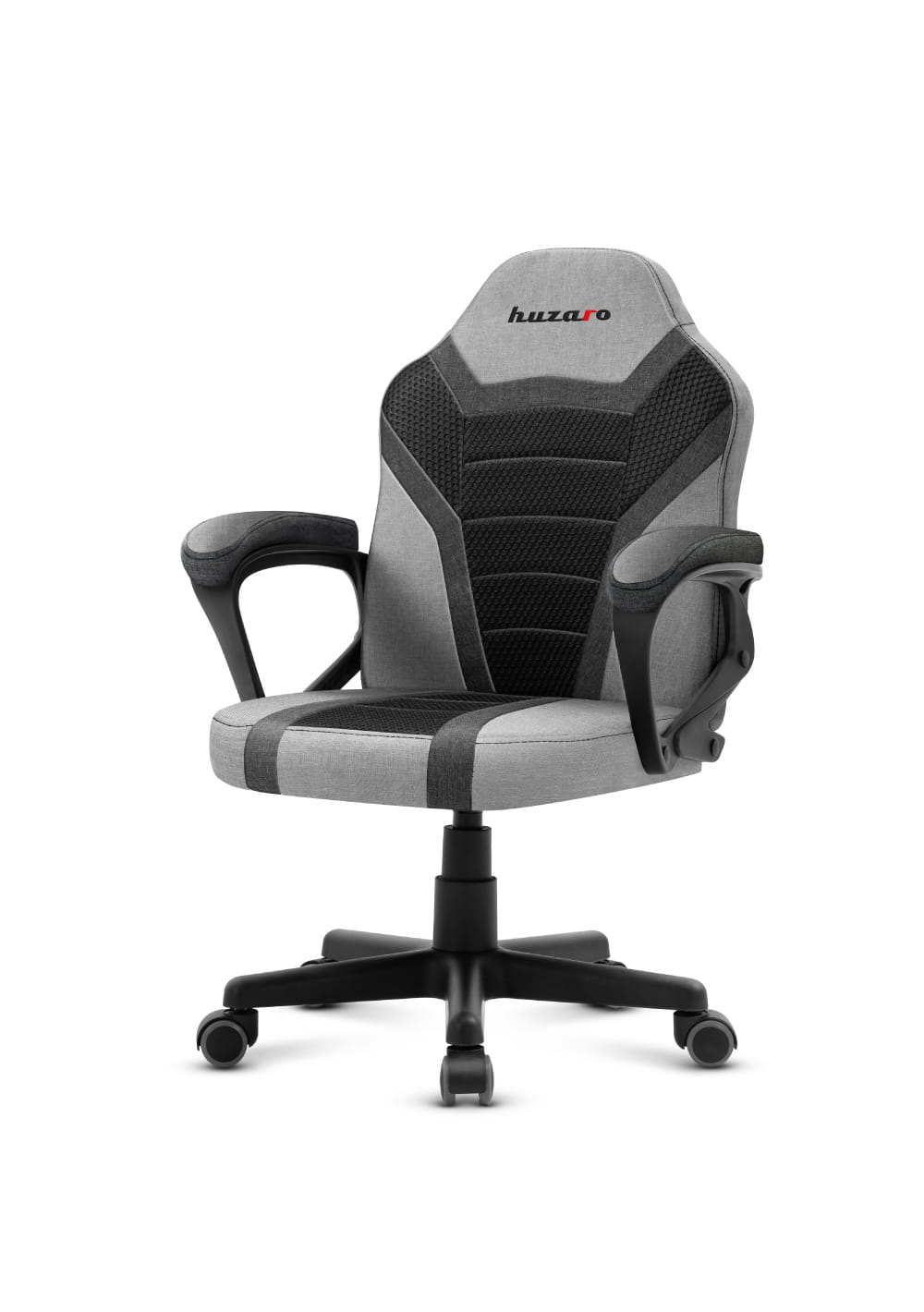 Fotel Gamingowy dla dziecka HUZARO RANGER 1.0 Grey Mesh OUTLET