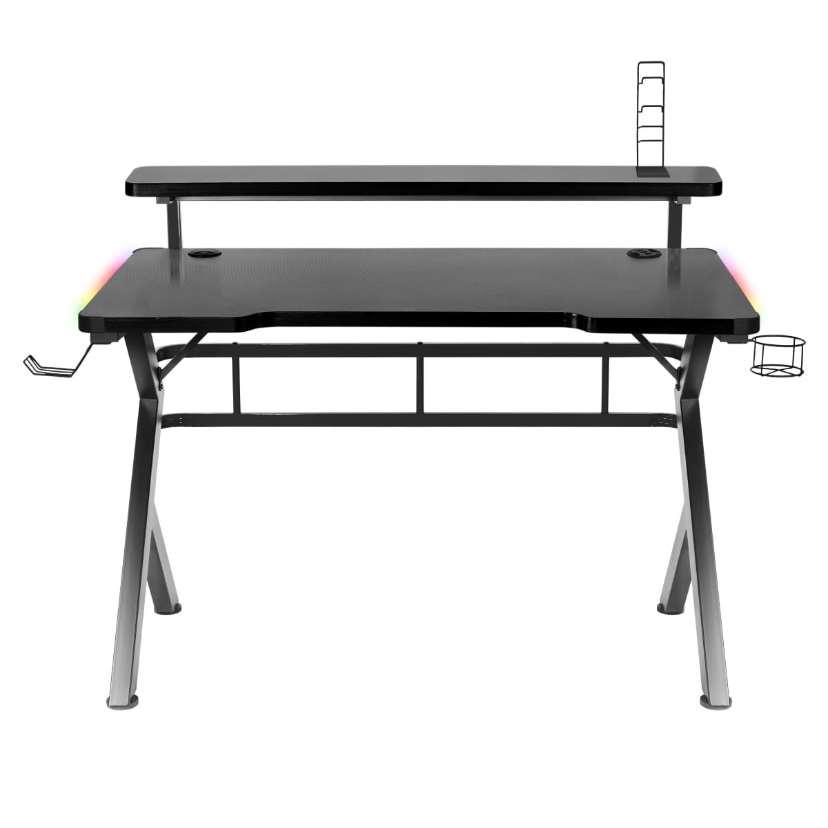 Biurko Gamingowe Huzaro Hero 5.0 RGB LED 120 cm OUTLET