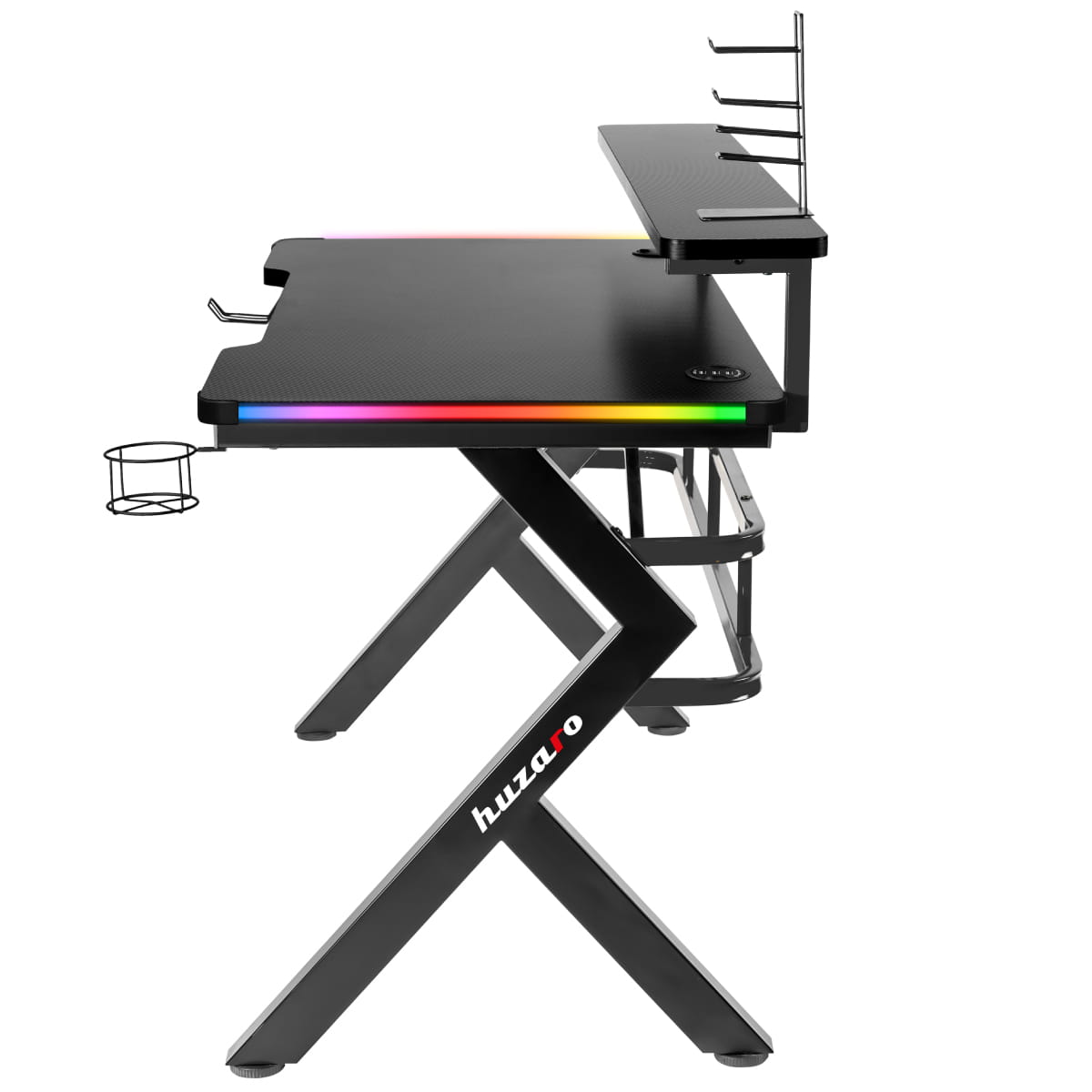 Biurko Gamingowe Huzaro Hero 5.0 RGB LED 120 cm OUTLET