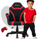 Fotel Gamingowy dla dziecka HUZARO RANGER 1.0 Red Mesh OUTLET