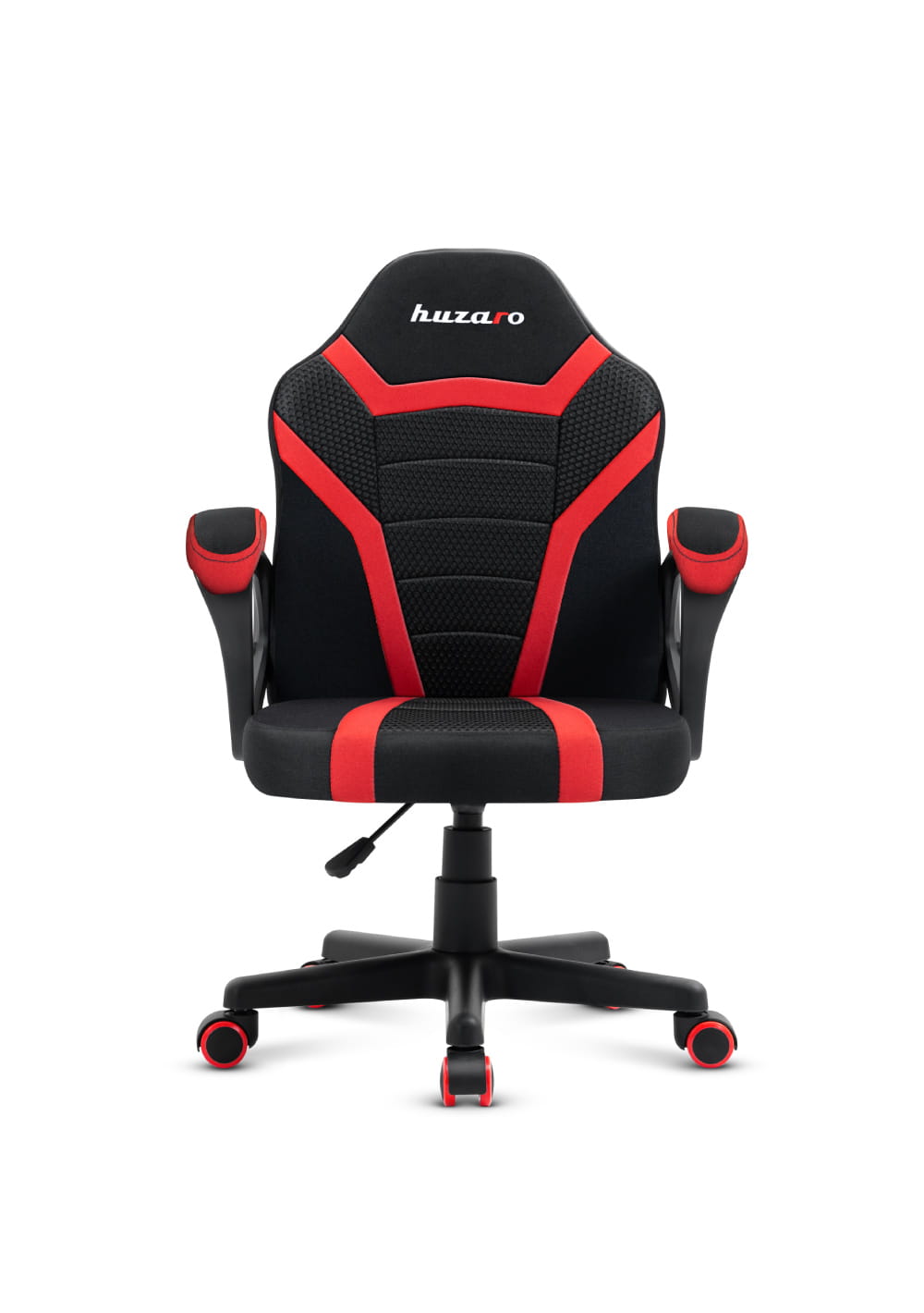 Fotel Gamingowy dla dziecka HUZARO RANGER 1.0 Red Mesh OUTLET