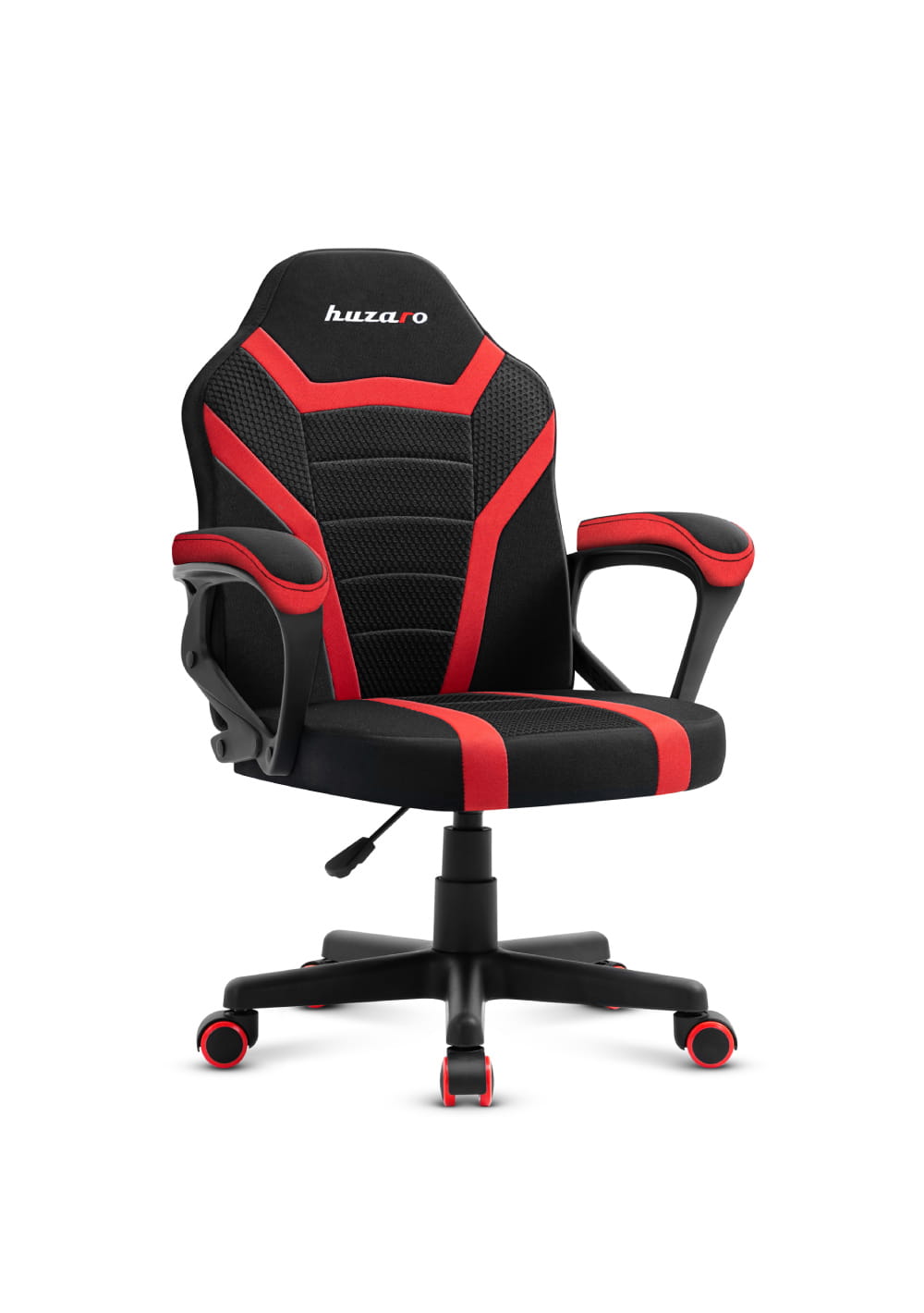 Fotel Gamingowy dla dziecka HUZARO RANGER 1.0 Red Mesh OUTLET