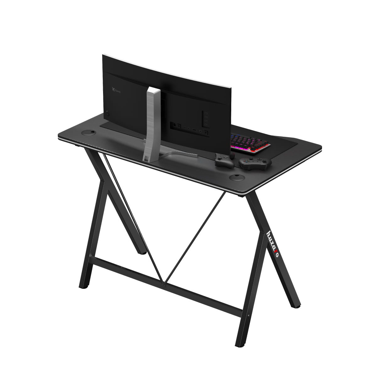 Biurko Gamingowe Huzaro Hero 1.4 Black 100 cm OUTLET