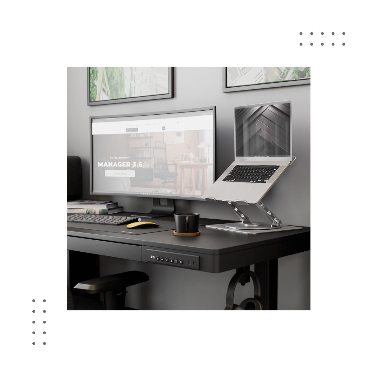 Podstawka obrotowa pod laptopa Mark Adler Stand 3.2