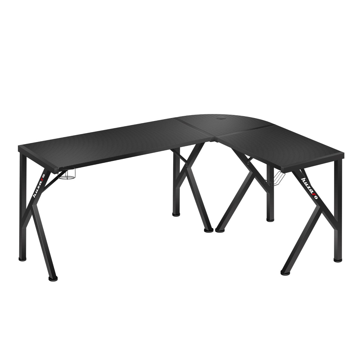 Biurko Gamingowe Huzaro Hero 6.3 Black 154 cm OUTLET