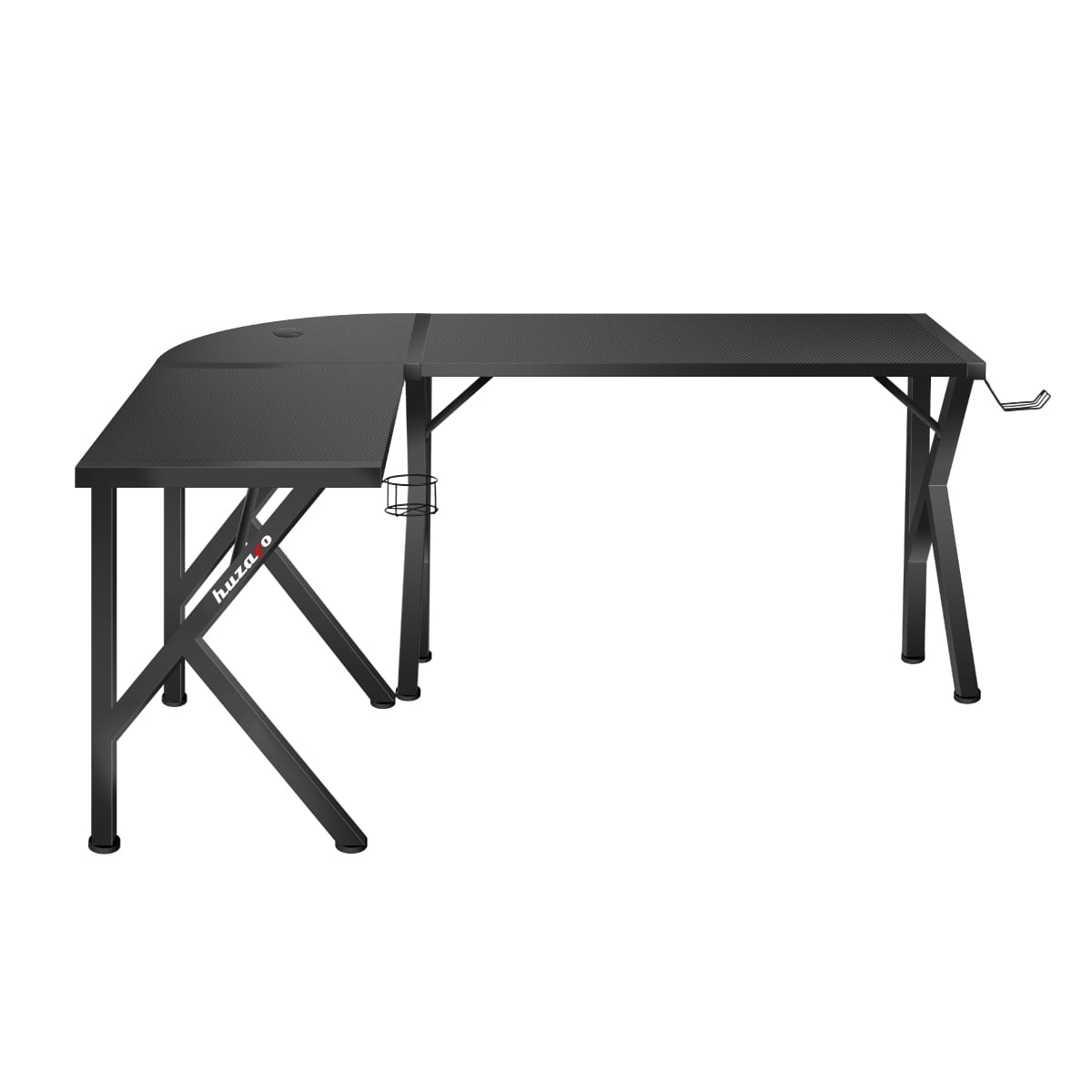 Biurko Gamingowe Huzaro Hero 6.3 Black 154 cm OUTLET