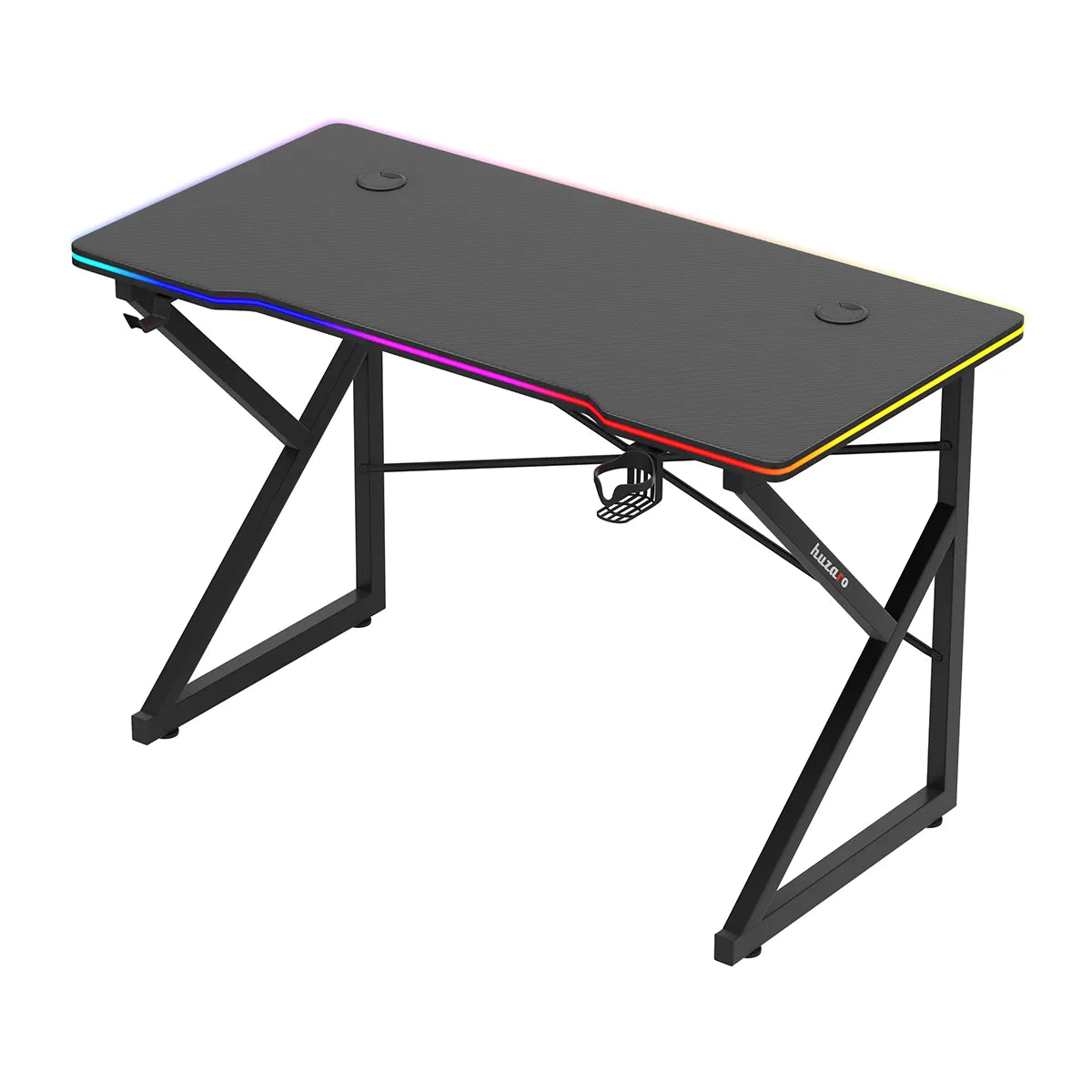 Biurko Gamingowe Huzaro Hero 1.7 RGB Black 120 cm