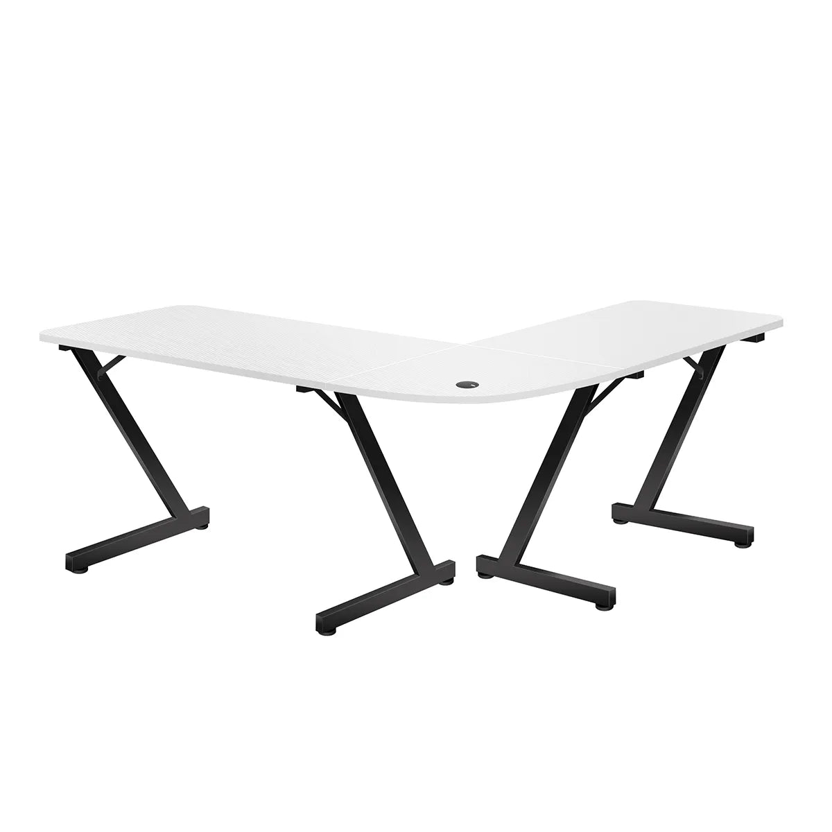Biurko Gamingowe Huzaro Hero 7.0 White 154 cm