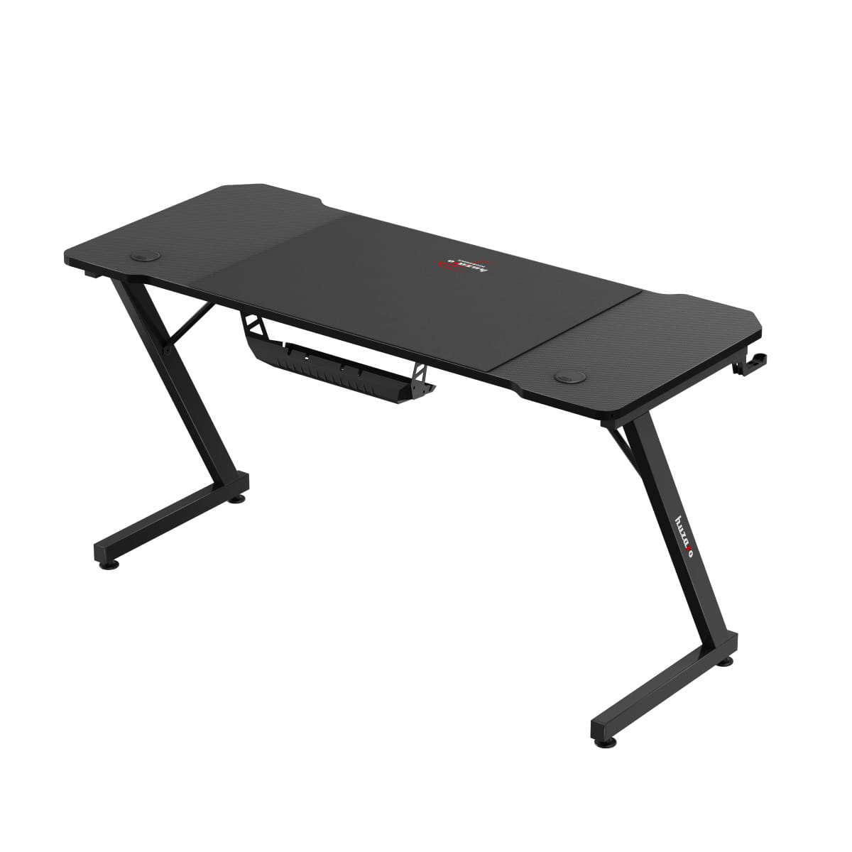 Biurko gamingowe Huzaro Hero 3.3 Black 140 cm OUTLET