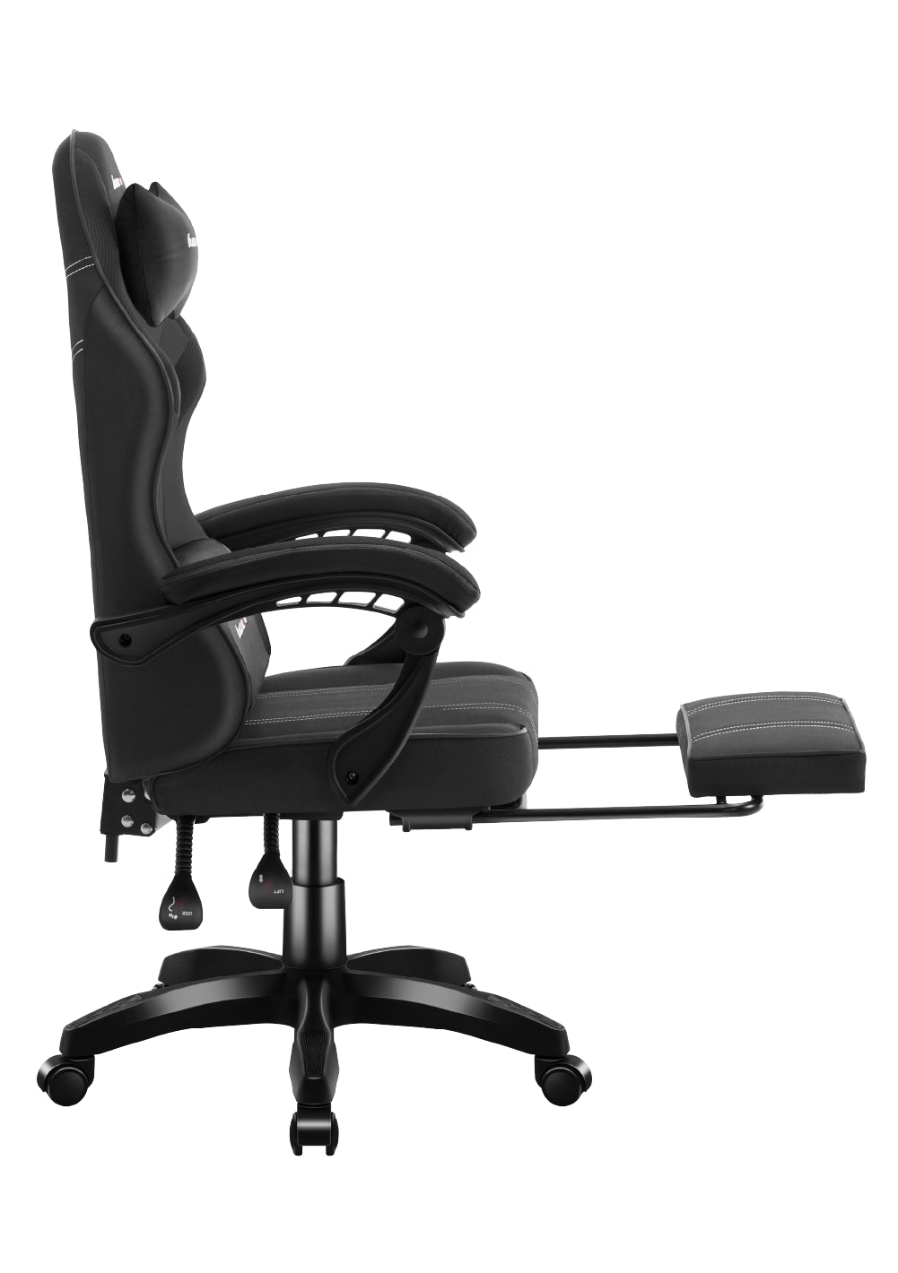 Fotel gamingowy Huzaro Force 3.7 Carbon Black OUTLET