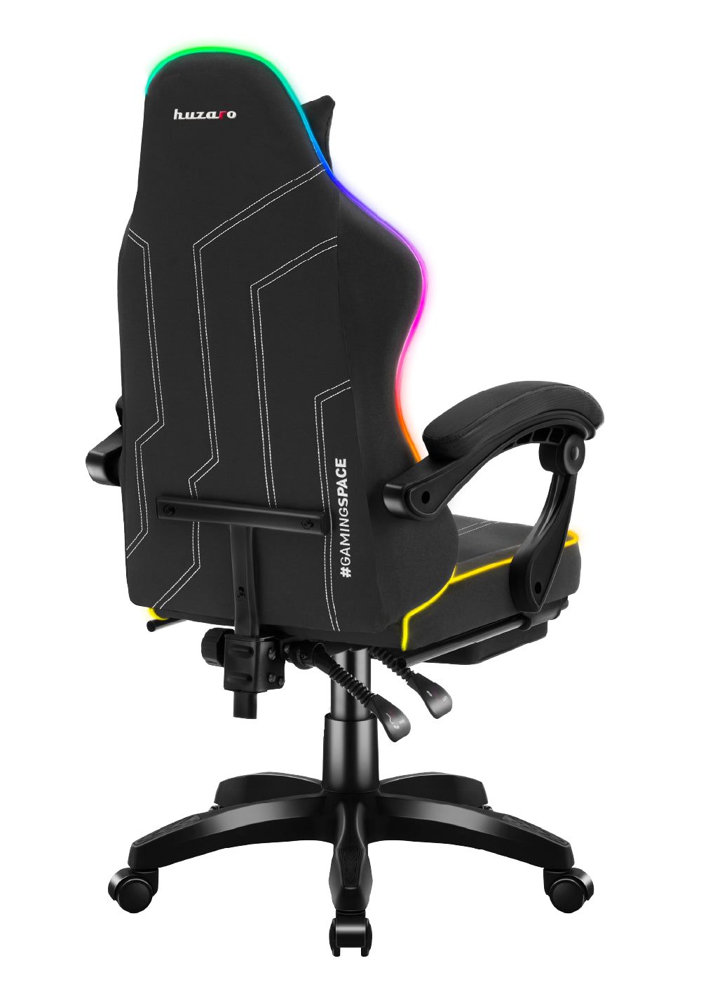 Fotel gamingowy Huzaro Force 3.7 RGB Black OUTLET