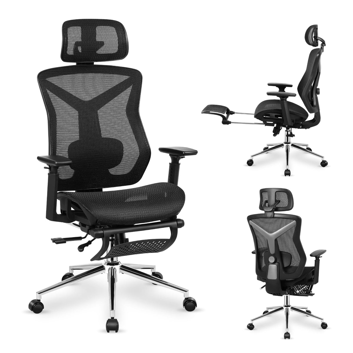 Fotel obrotowy Mark Adler Expert 5.7 Black OUTLET