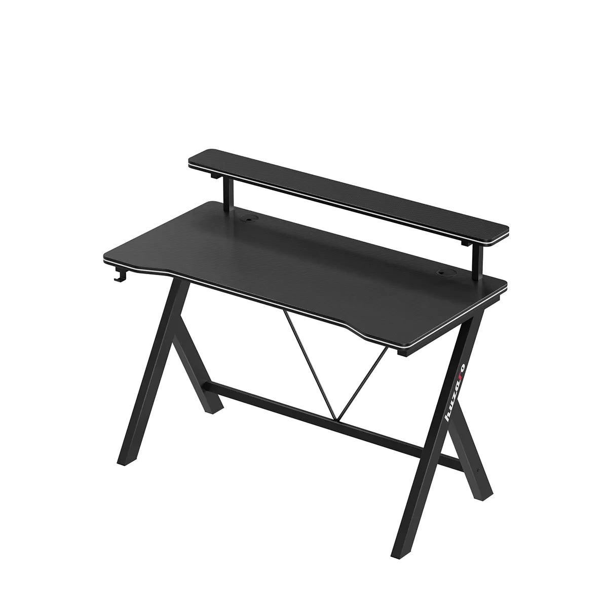 Biurko gamingowe 120 cm Huzaro Hero 1.9 Black