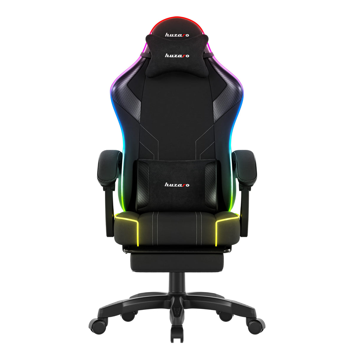 Fotel gamingowy Huzaro Force 3.7 RGB Black