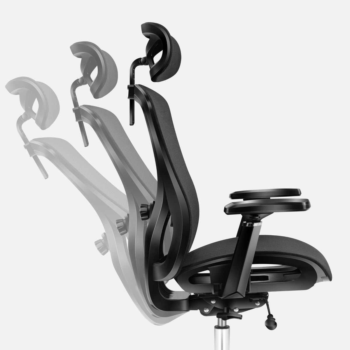 Fotel ergonomiczny Mark Adler Expert 5.3 Black Mesh OUTLET
