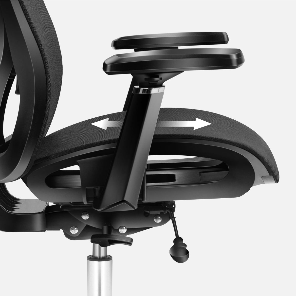 Fotel ergonomiczny Mark Adler Expert 5.3 Black Mesh OUTLET