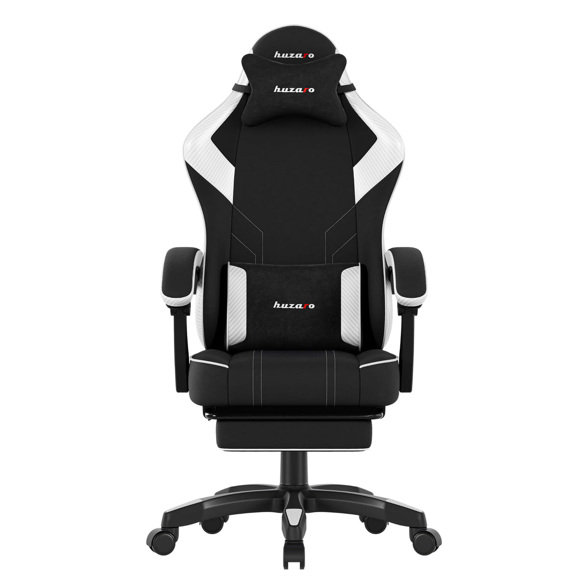 Fotel gamingowy Huzaro Force 3.7 White Carbon