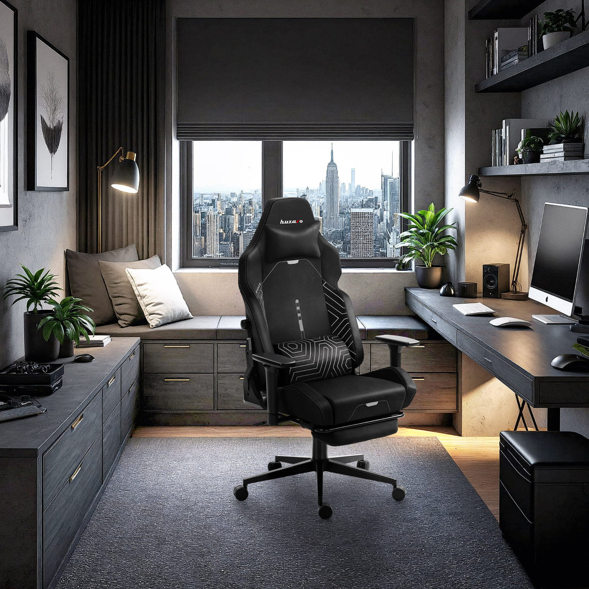 Fotel Gamingowy HUZARO FORCE 8.1 Black