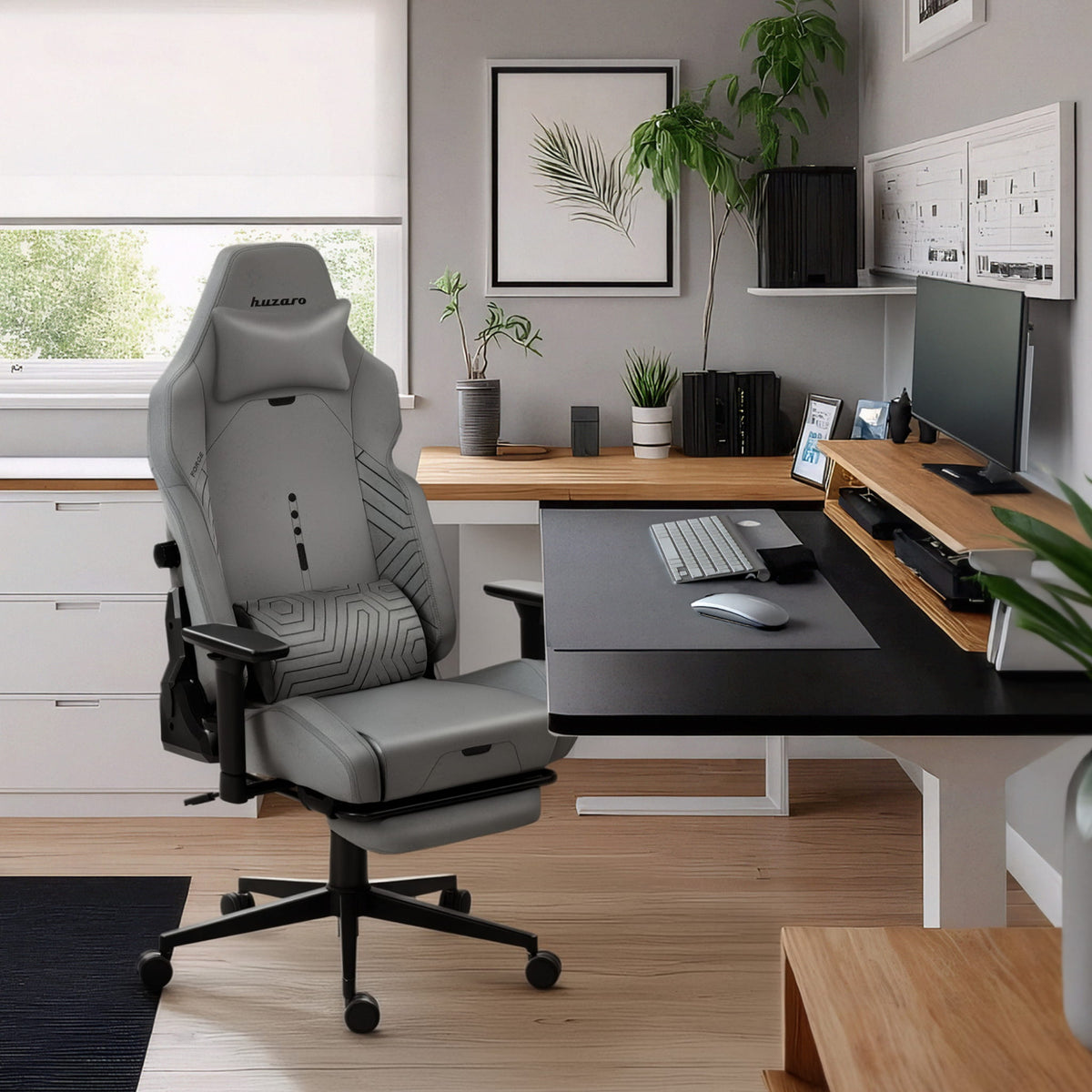 Fotel Gamingowy HUZARO FORCE 8.1 Grey