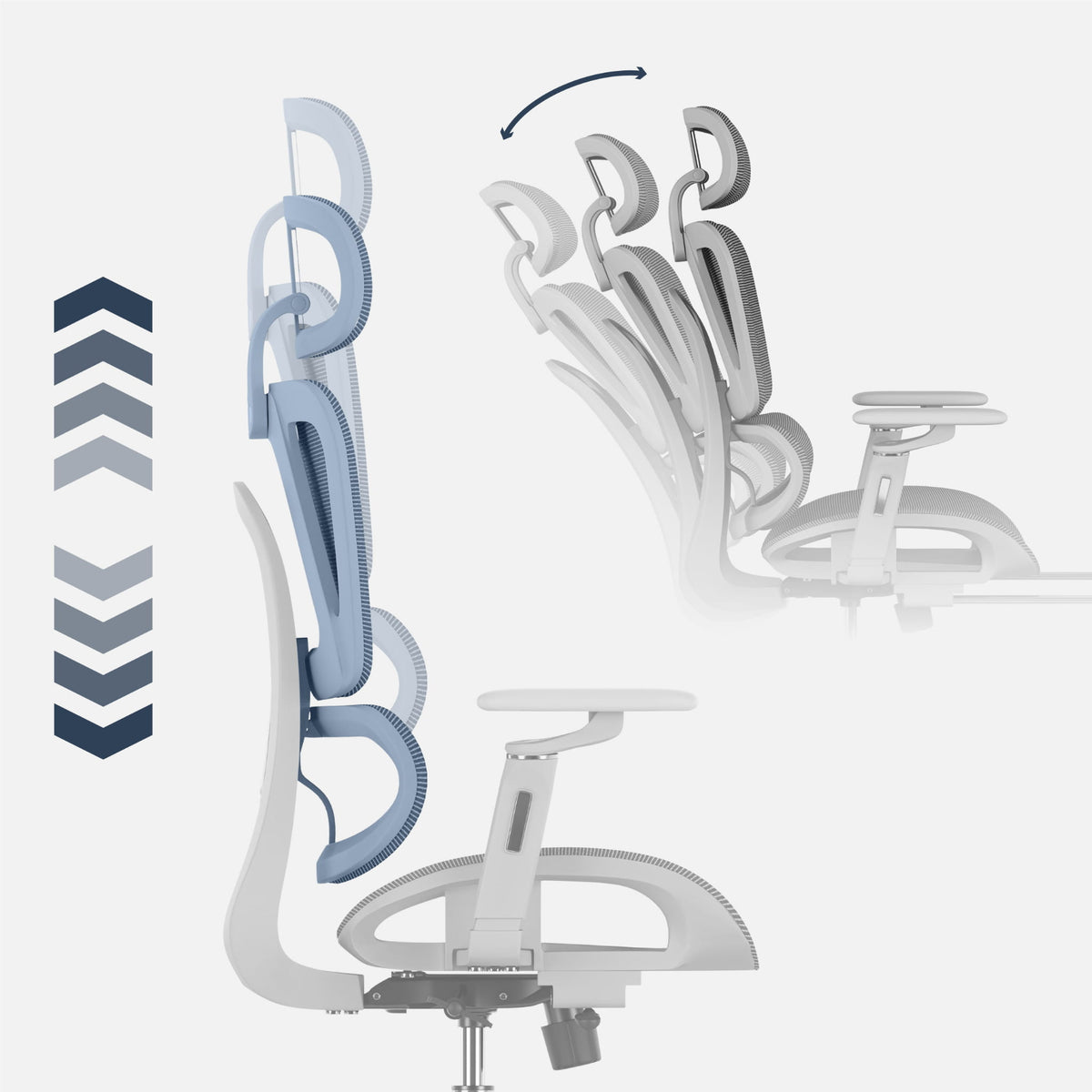 Fotel ergonomiczny Mark Adler Expert 7.9 Grey