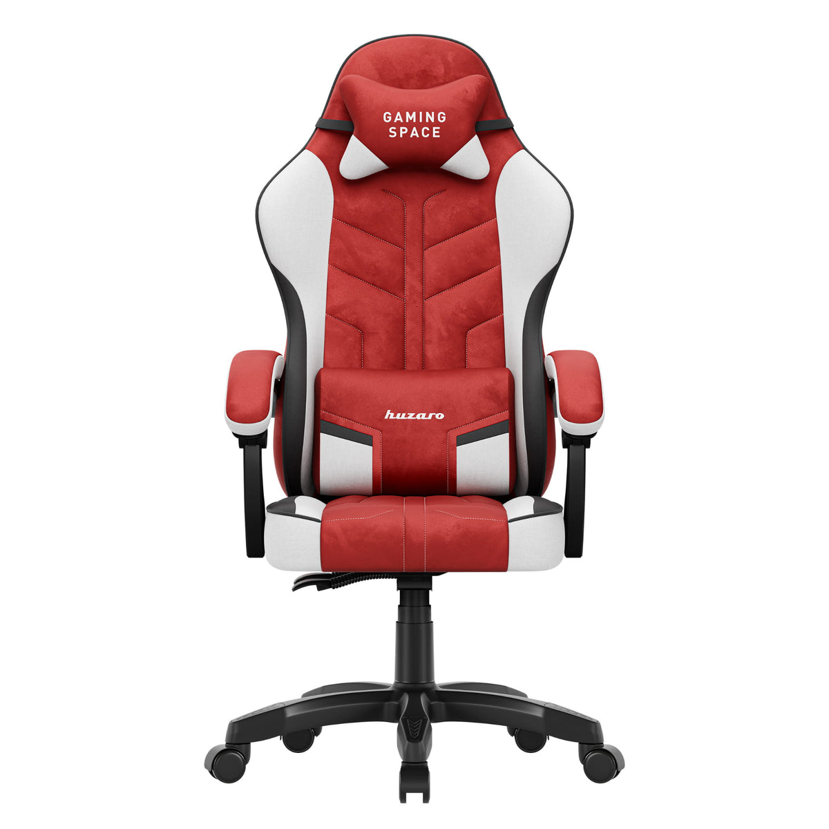 Fotel gamingowy welurowy Huzaro Force 2.7 Red