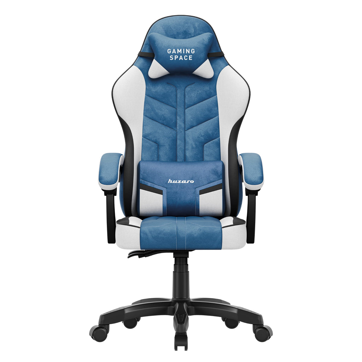 Fotel gamingowy welurowy Huzaro Force 2.7 Blue