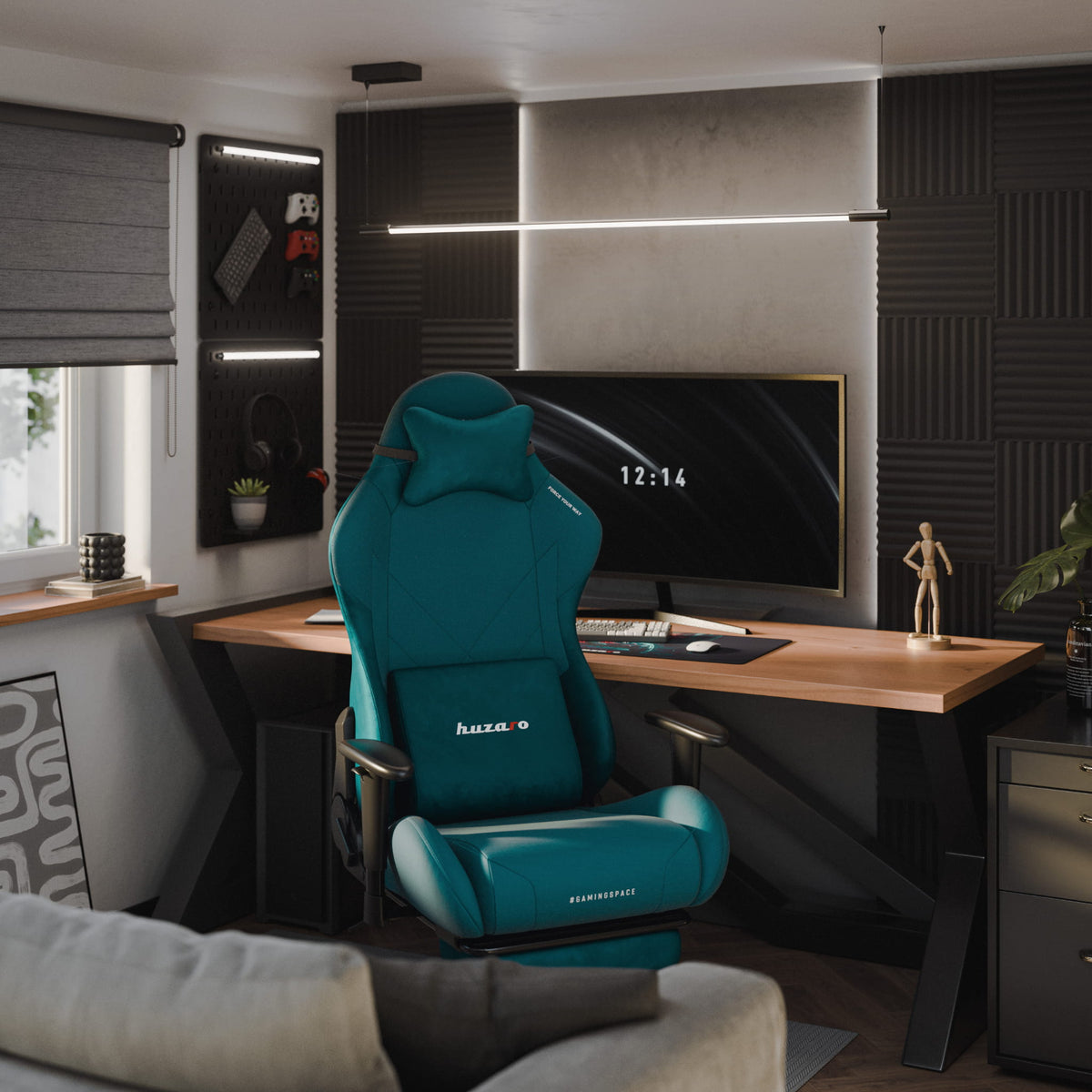 Fotel gamingowy Huzaro Force 5.7 Teal