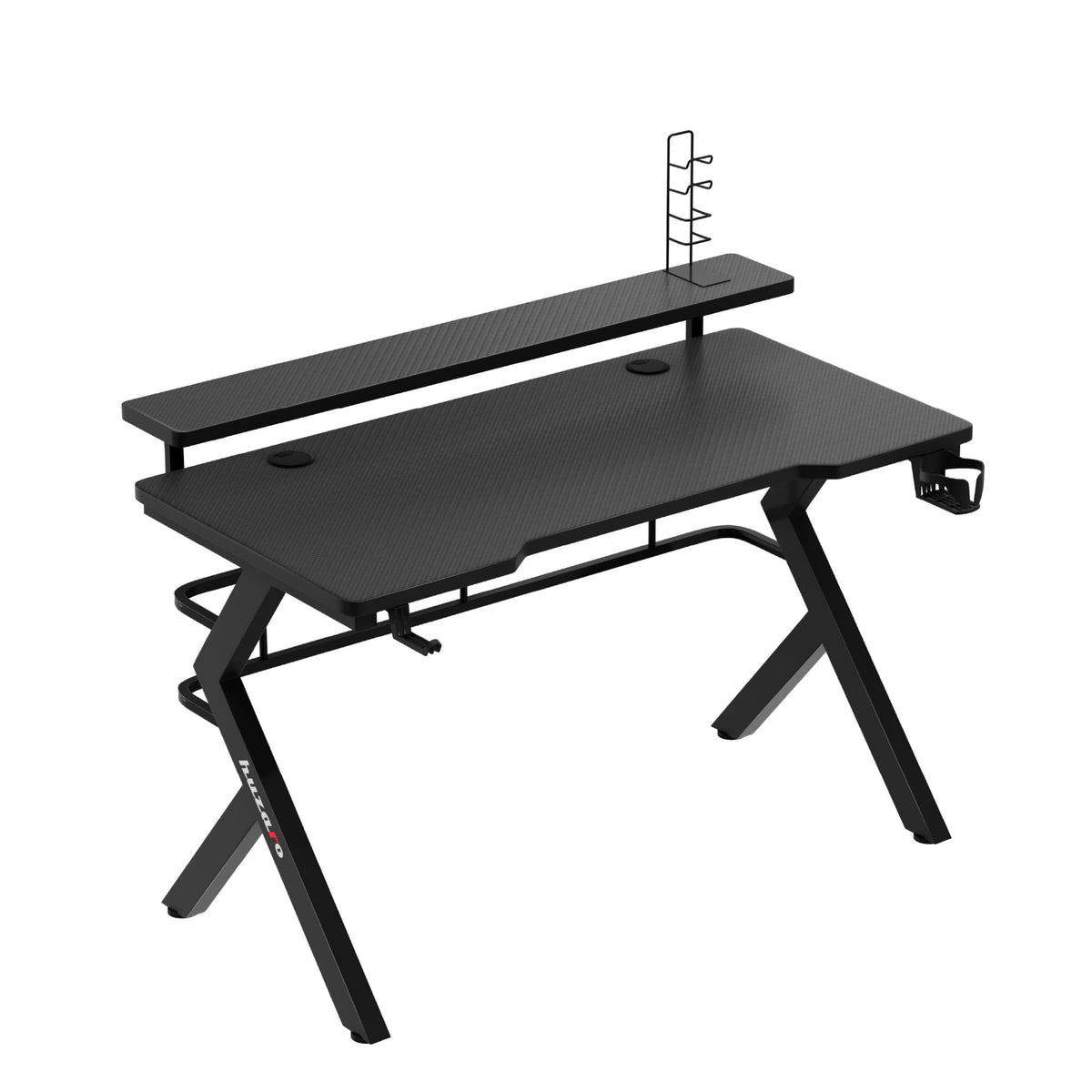 Biurko Gamingowe Huzaro Hero 5.0 Black 120 cm