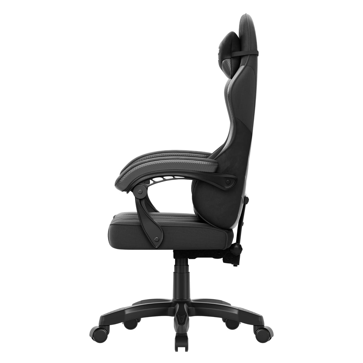 Fotel gamingowy welurowy Huzaro Force 2.7 Black Carbon OUTLET