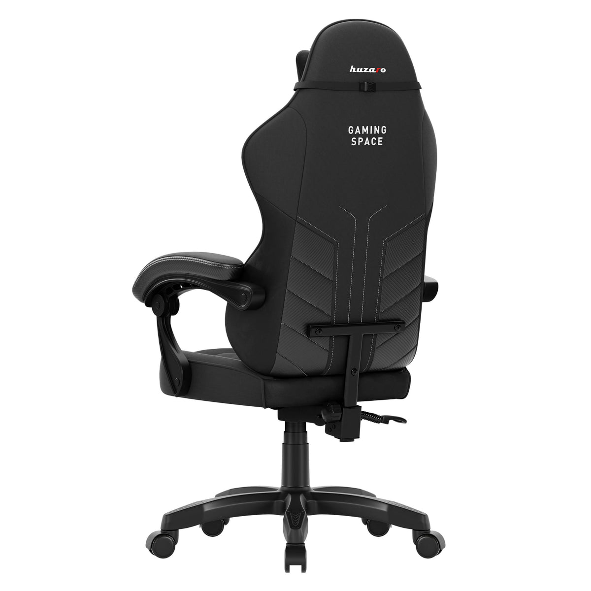 Fotel gamingowy welurowy Huzaro Force 2.7 Black Carbon OUTLET