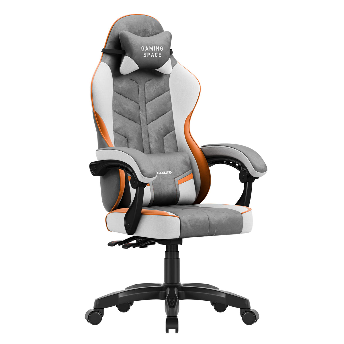 Fotel gamingowy welurowy Huzaro Force 2.7 Grey OUTLET