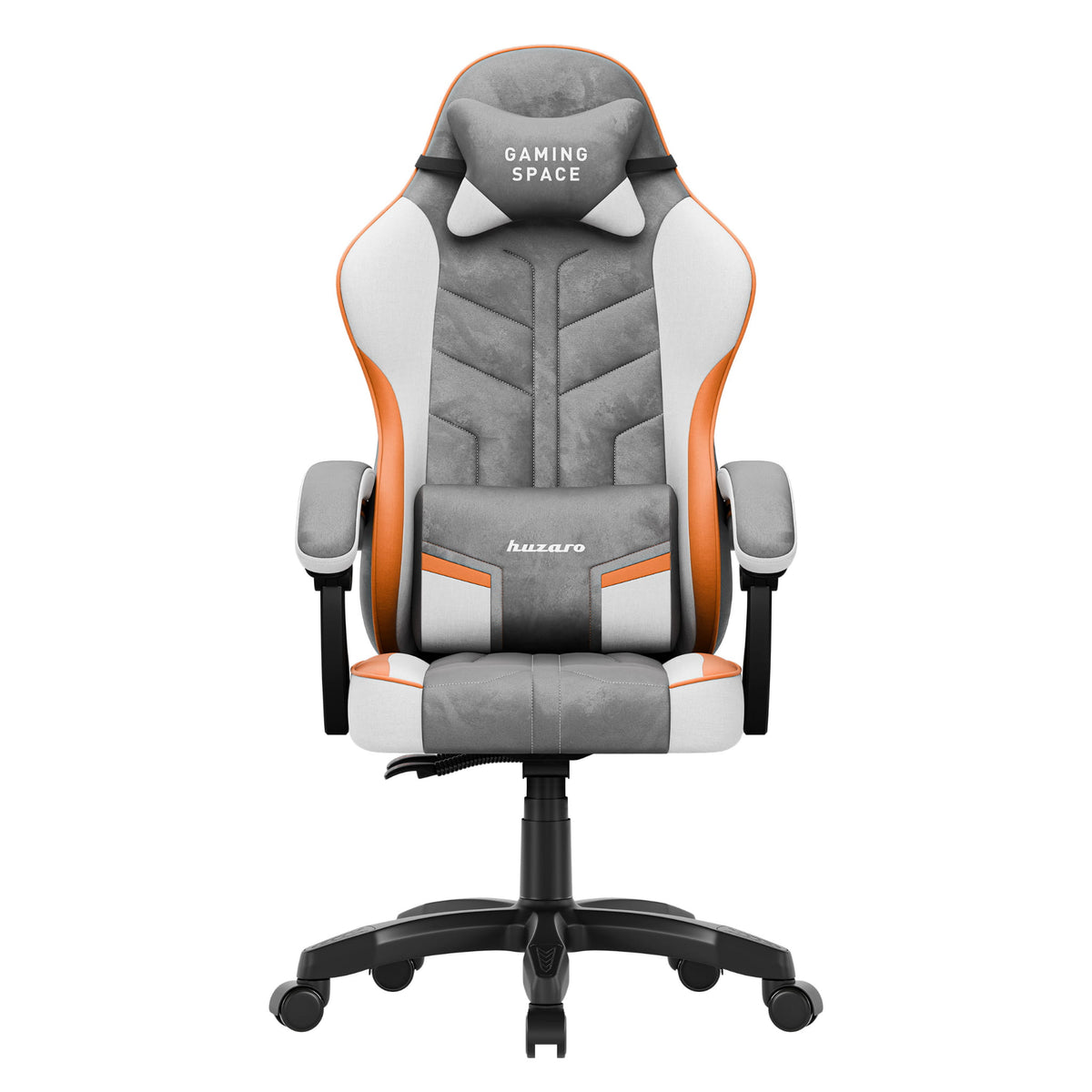 Fotel gamingowy welurowy Huzaro Force 2.7 Grey OUTLET