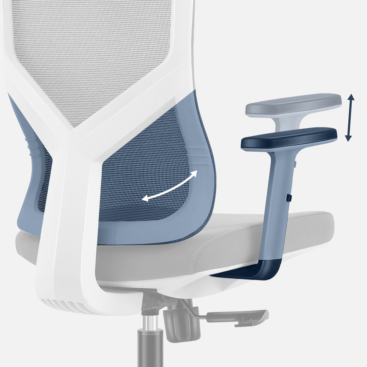Fotel ergonomiczny Mark Adler Manager 3.3 White
