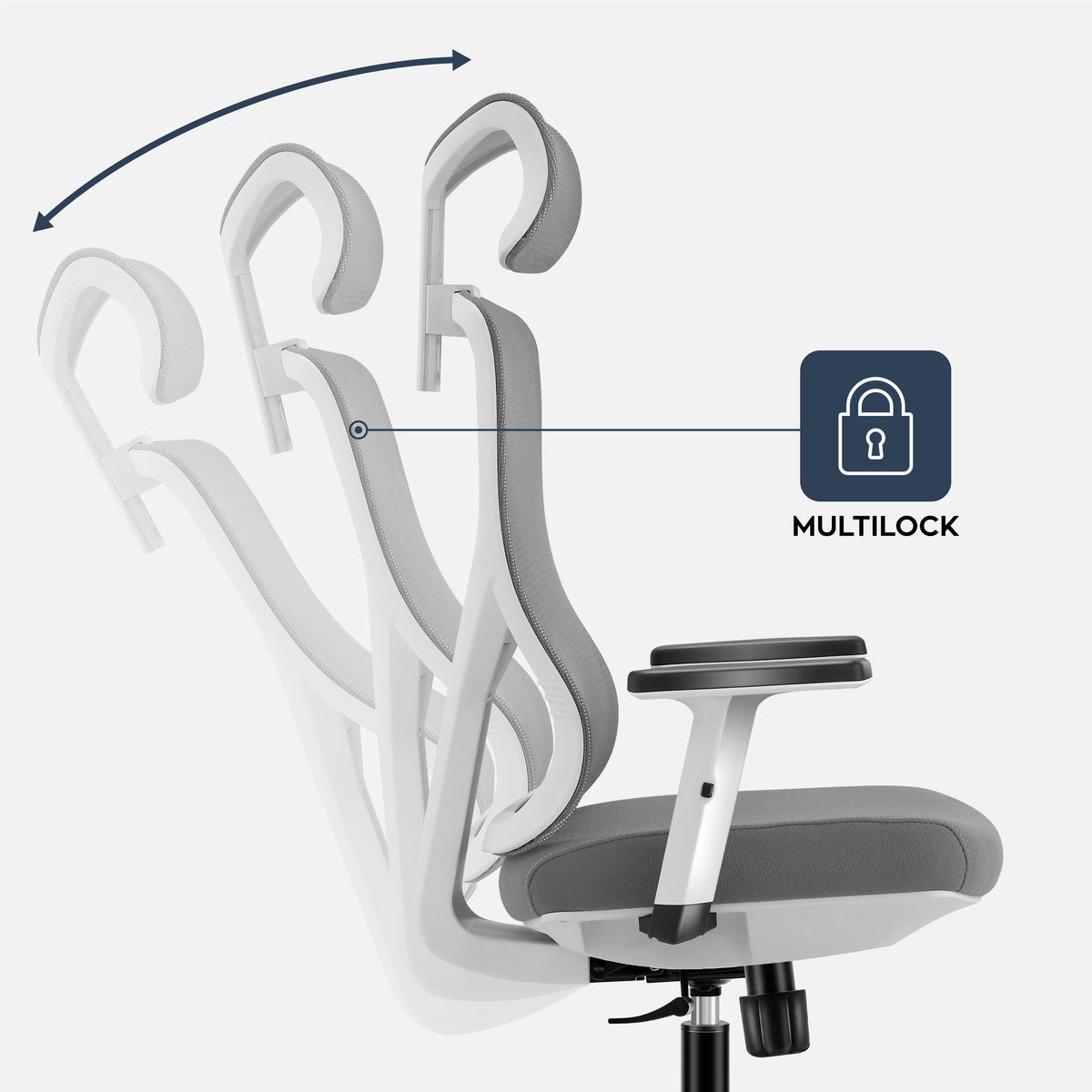 Fotel ergonomiczny Mark Adler Manager 3.3 White