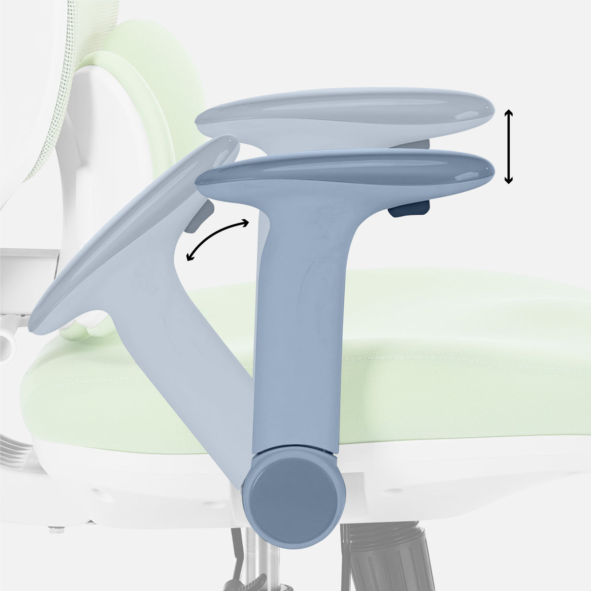 Fotel ergonomiczny dla dziecka Mark Adler Junior 6.3 Green