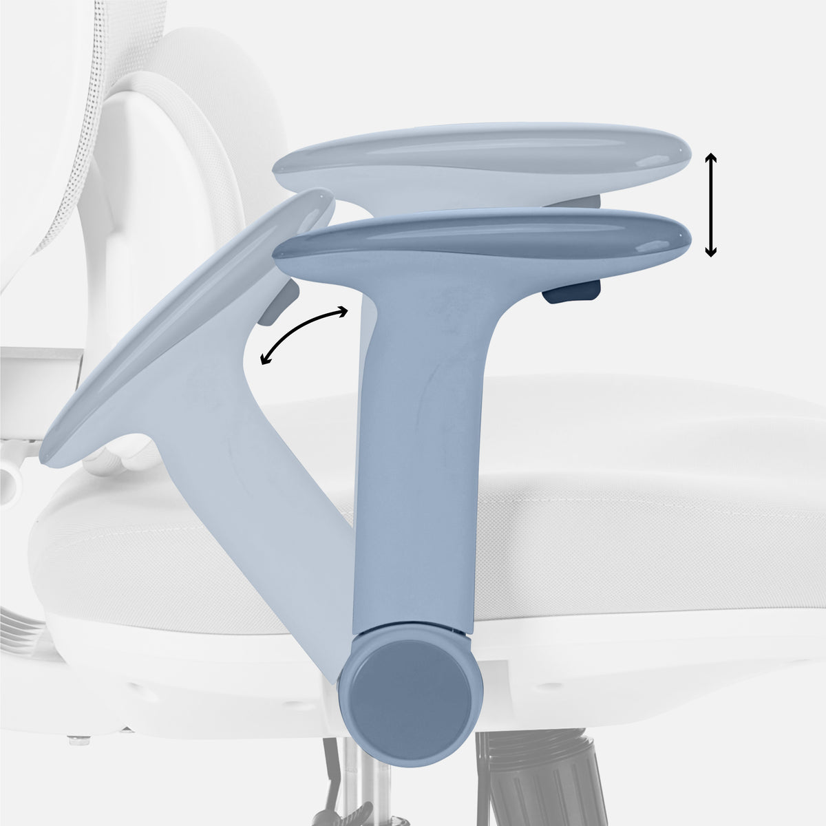 Fotel ergonomiczny dla dziecka Mark Adler Junior 6.3 Grey