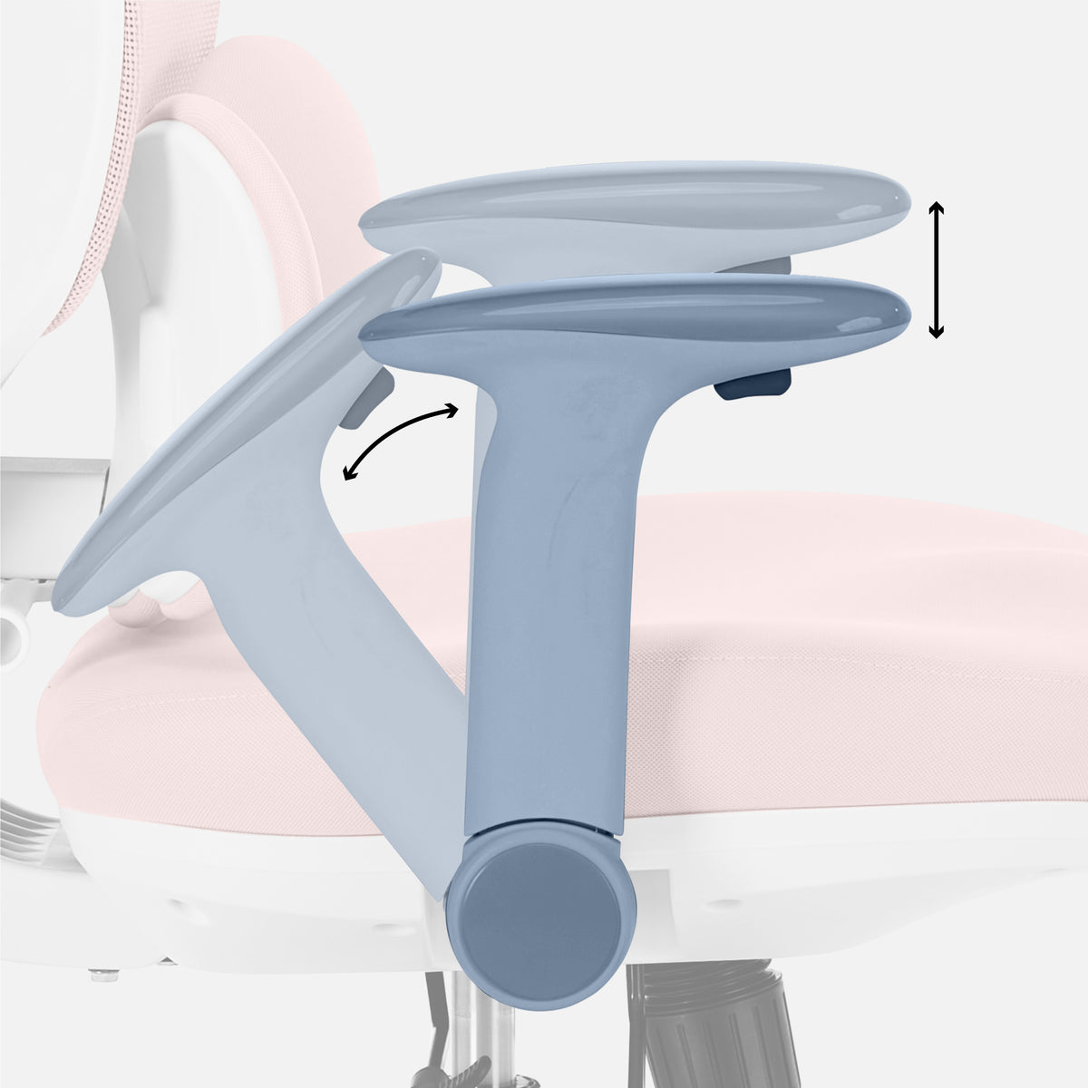 Fotel ergonomiczny dla dziecka Mark Adler Junior 6.3 Pink
