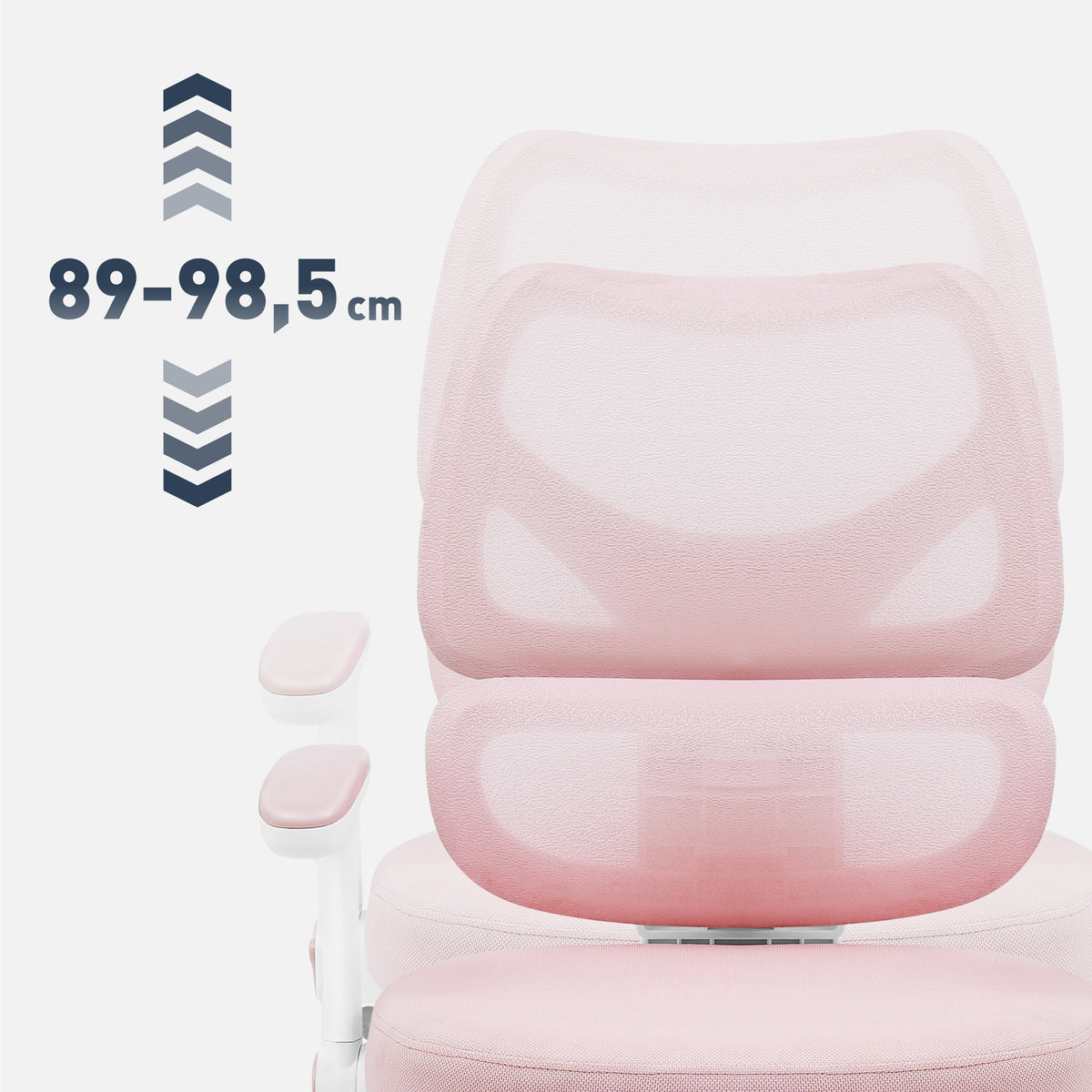 Fotel obrotowy dla dziecka Mark Adler Junior 5.3 Pink