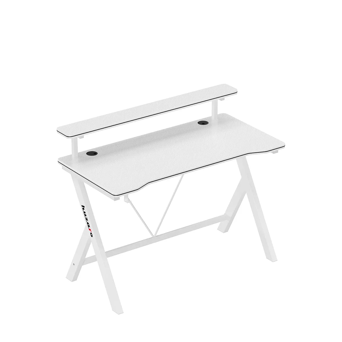 Biurko gamingowe 120 cm Huzaro Hero 1.9 White OUTLET