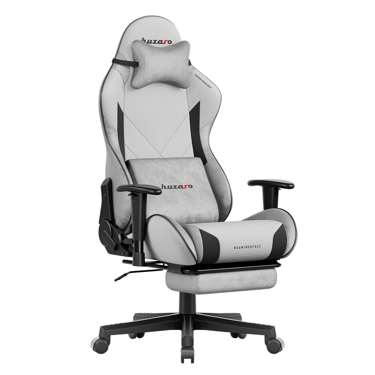 Fotel gamingowy Huzaro Force 5.7 Grey OUTLET