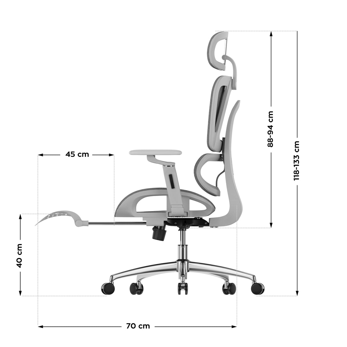 Fotel ergonomiczny Mark Adler Expert 7.9 Grey