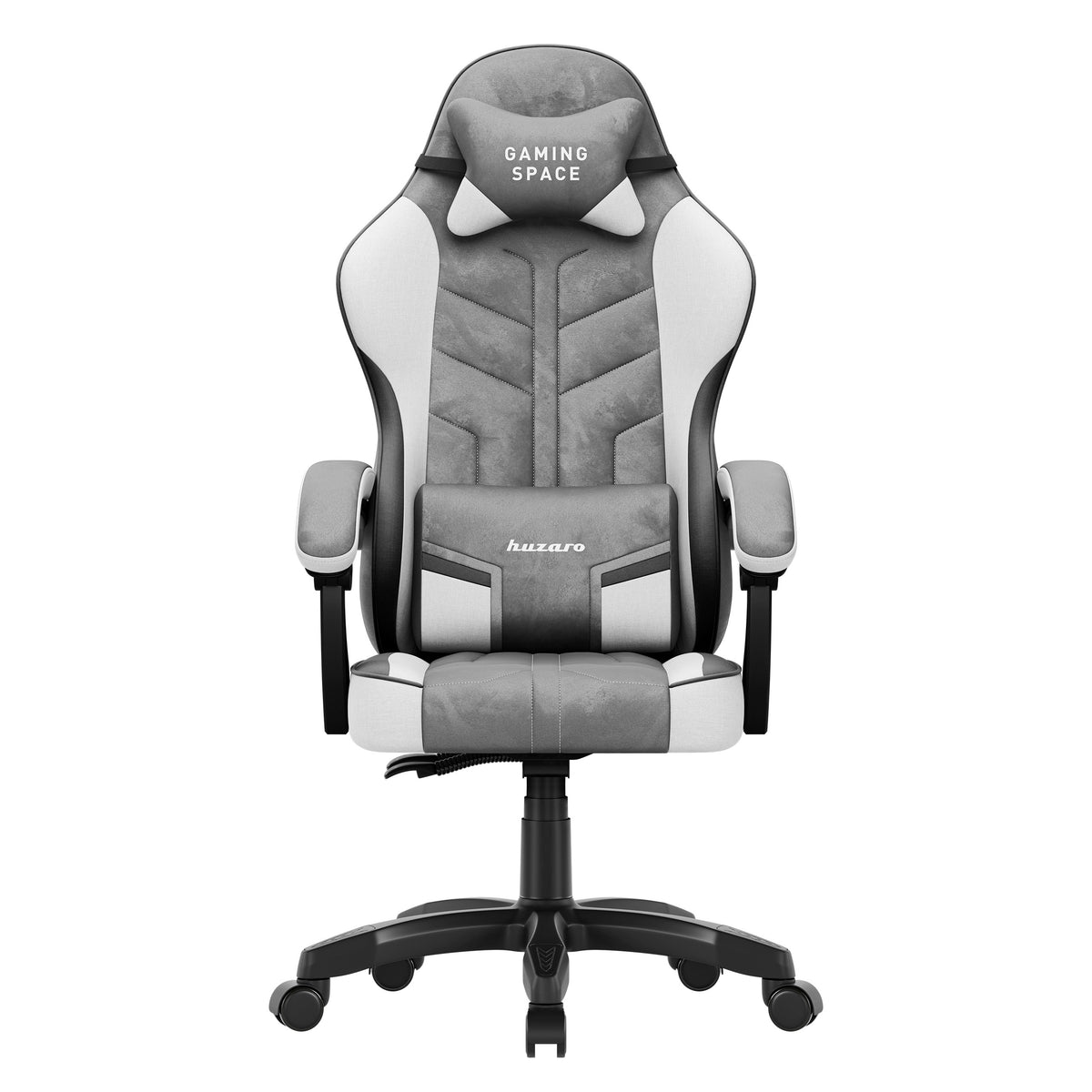 Fotel gamingowy welurowy Huzaro Force 2.7 Grey