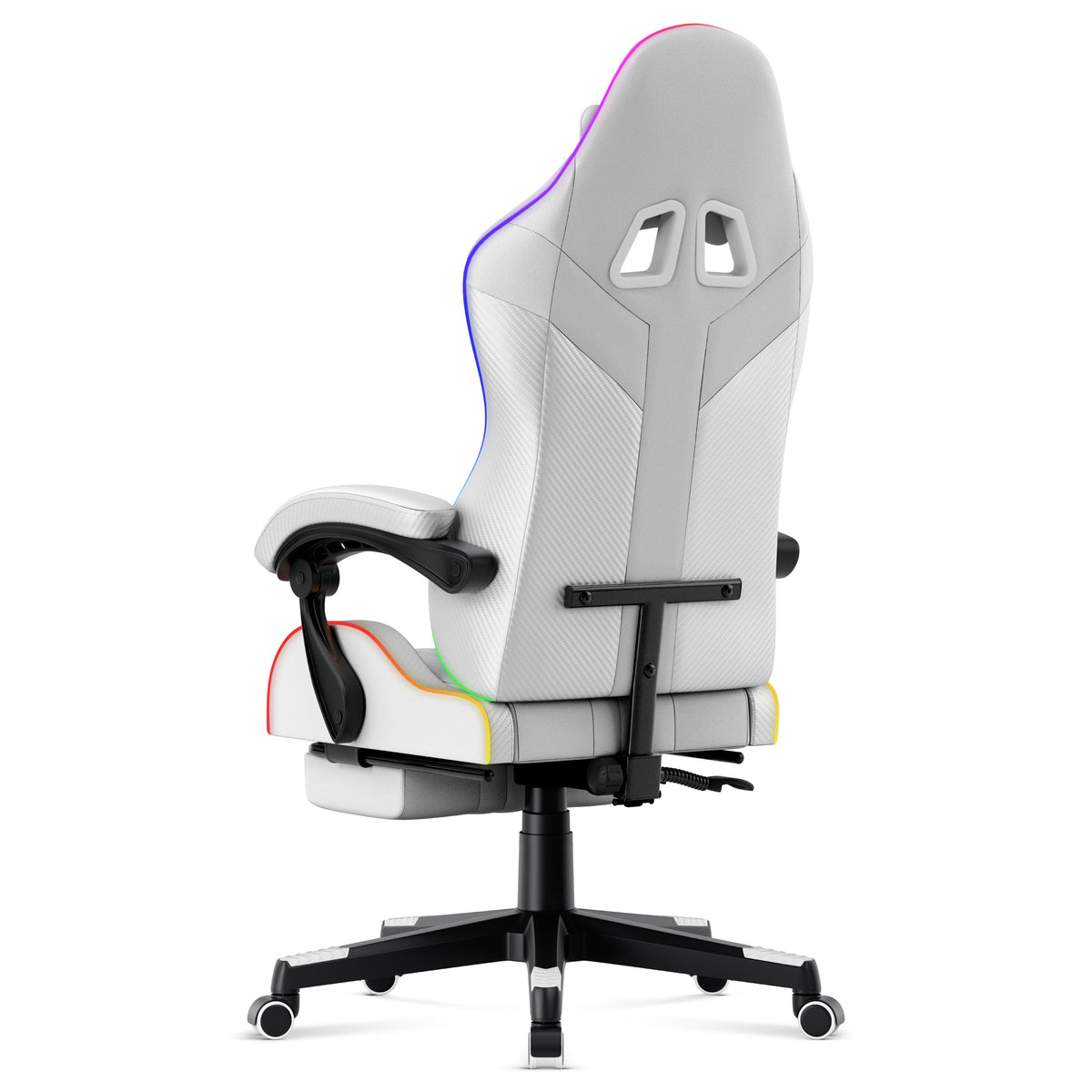 Fotel Gamingowy HUZARO Force 4.7 White RGB