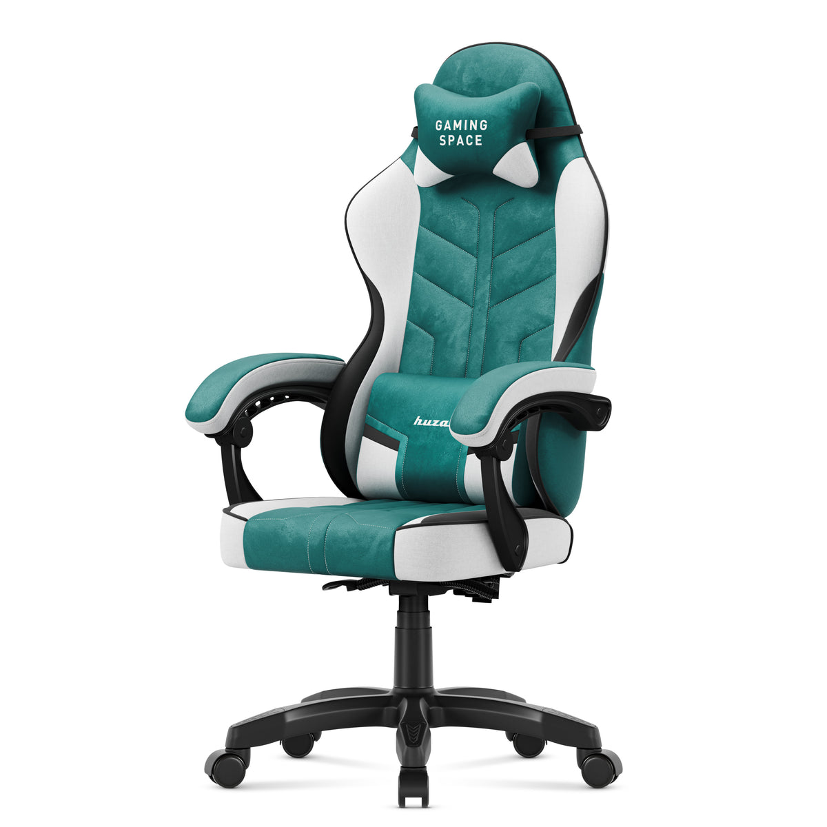 Fotel gamingowy welurowy Huzaro Force 2.7 Green