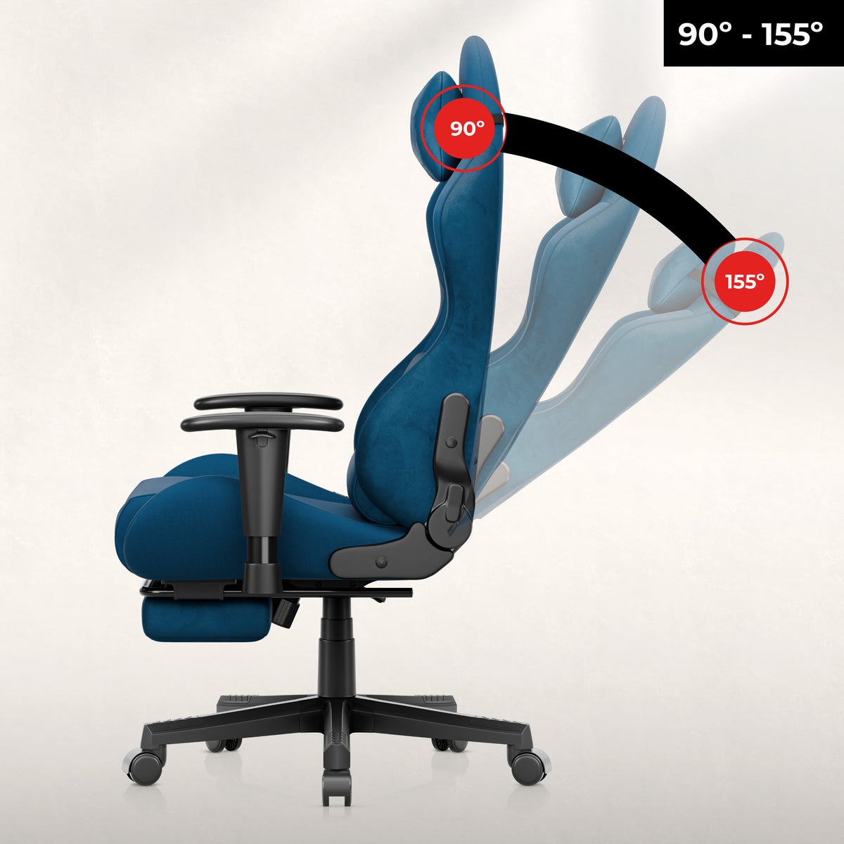 Fotel gamingowy Huzaro Force 5.7 Blue