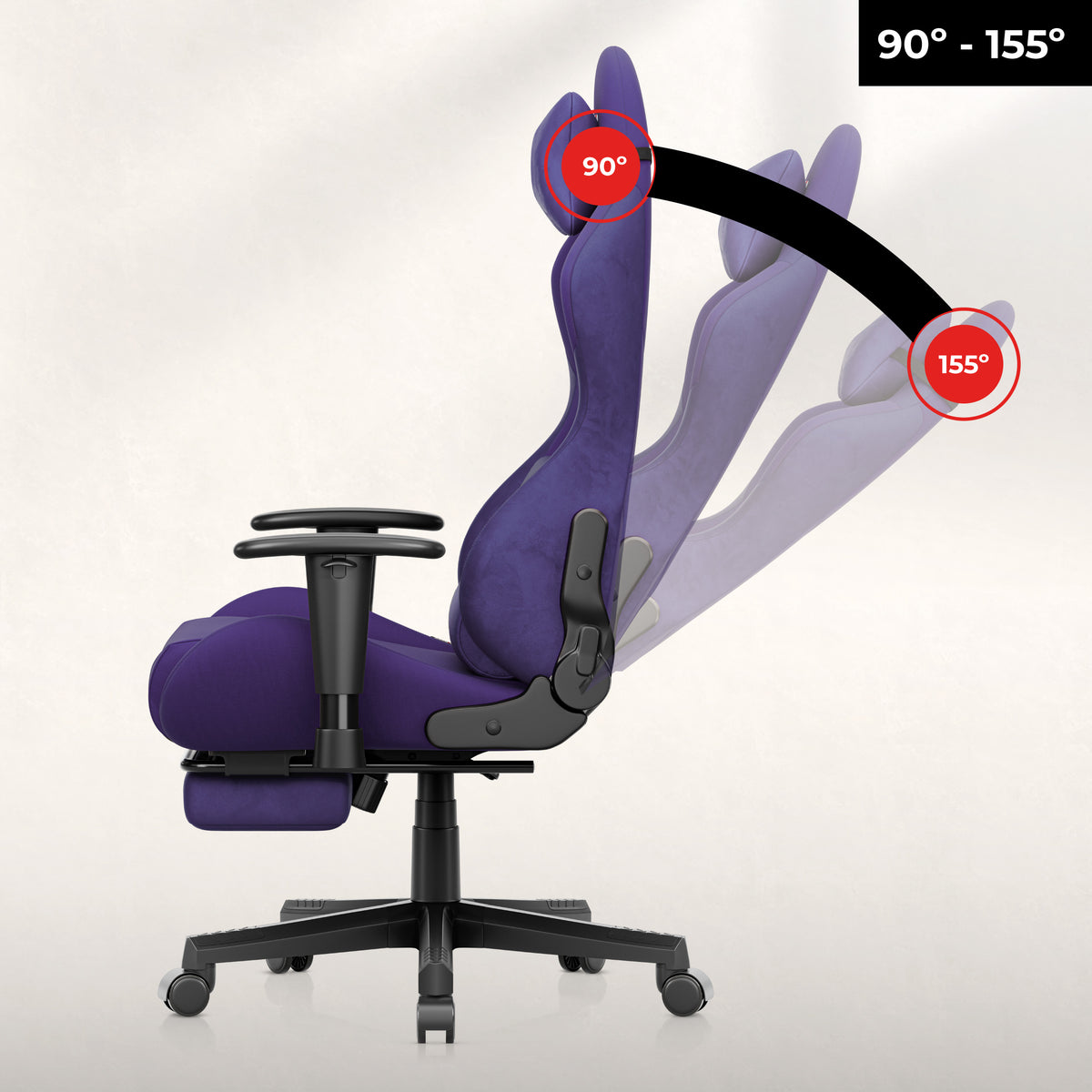 Fotel gamingowy Huzaro Force 5.7 Purple