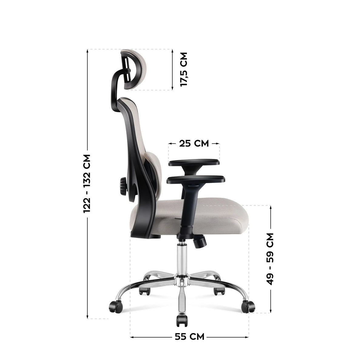 Fotel biurowy Mark Adler Manager 3.2 Grey
