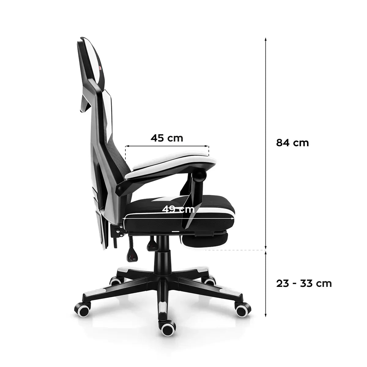 Fotel gamingowy Huzaro Combat 3.1 Grey
