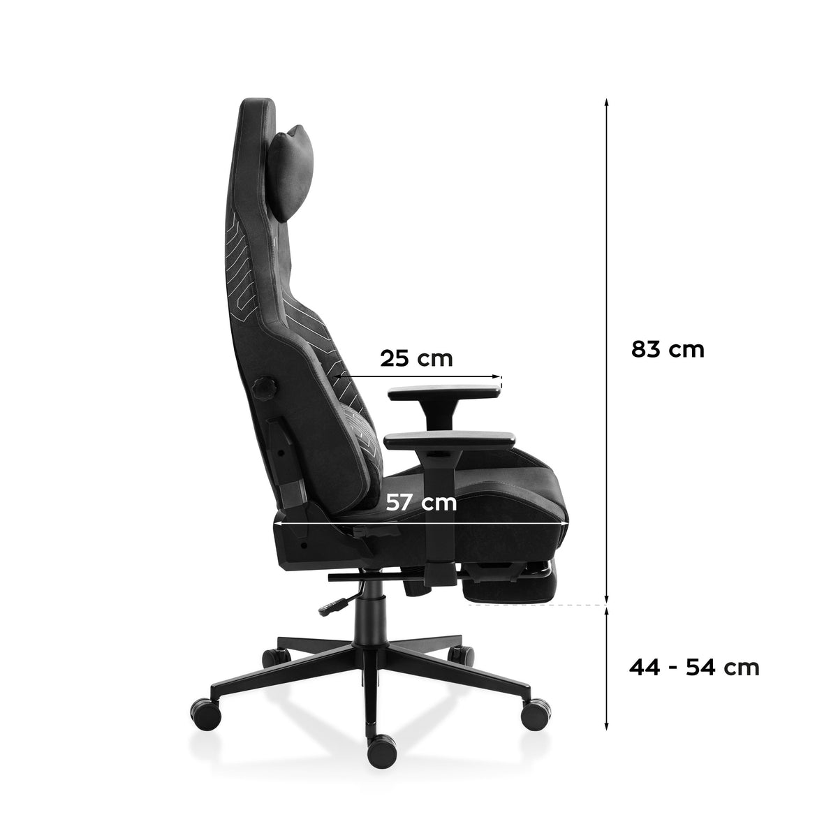 Fotel Gamingowy HUZARO FORCE 8.1 Black